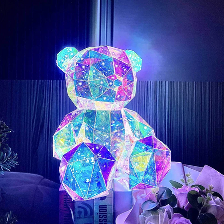 RainbowBear™ - Lśniący symbol unikalności